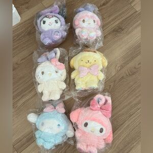 Sanrio Easter Bunny Sets Hello kitty Melody Kuromi Cinnamoroll Pompompurin Paino